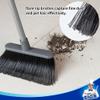 MR.SIGA Broom and Dustpan Set with Adjustable Long Handle, Upright Combo for Floor, Cleaning Lobby, Gray view 3