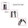 QYAJS 1 Pair Eyeglass Arms Glasses Sunglasses Replacement Temple TR90 Plastic Frame Legs and 3-in-1 Screwdriver (Double Flat Teeth 7mm) view 2