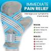 Arctic Flex Vive Cold Gloves for Chemotherapy Neuropathy (Pair of 1) - Heavy Duty Clay Ice Mitts for Hands - Hot & Cold Therapy Gloves - Frozen Chemo Hand Ice Packs for Arthritis Pain view 4