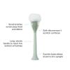 ezpz Bottle Brush (Sage) - Odor-Resistant Silicone Cleaning Tool with Long Sturdy Handle and Suction Base - Flexible Top for Tight Spaces - Gently Cleans Cups, Glasses, Bottles and Accessories view 2