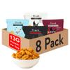 Flock Keto Chicken Skin Chips  4 Flavors Variety Pack, Low Carb, High Protein, Gluten-Free Chicken Crisps, Keto Snack, Low Carb Chips, Protein Crackers, Diet Snacks, 8-Pack (1oz) view 1