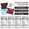 Flock Keto Chicken Skin Chips  4 Flavors Variety Pack, Low Carb, High Protein, Gluten-Free Chicken Crisps, Keto Snack, Low Carb Chips, Protein Crackers, Diet Snacks, 8-Pack (1oz) view 2
