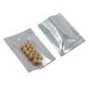 MITOB Silver Aluminum Foil Pouch Heat Seal Front Window Plastic Mini Open Top Flat Vacuum Packaging Mylar Bag Food Small Sample Mylar Storage with Tear Notch (1000, 6x9cm(2.3x3.5 inch)) view 3