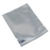 MITOB Silver Aluminum Foil Pouch Heat Seal Front Window Plastic Mini Open Top Flat Vacuum Packaging Mylar Bag Food Small Sample Mylar Storage with Tear Notch (1000, 6x9cm(2.3x3.5 inch)) view 4