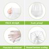 1.2 Gallon 210 Counts Strong Trash Bags Garbage Bags, Bathroom Trash Can Waste Basket Liners, Small Plastic Bags for home office kitchen, fit 5 Liter 5L, 1 Gal, Clear view 3