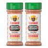 Bacon Lovers Seasoning Mix, 2 Bottles by Flavor God - Premium All Natural & Healthy Spice Blend for Beef, & Eggs - Kosher, Low Sodium, Gluten-Free, & Vegan - Great Flavor Spices and Seasoning Gift view 1
