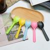 4.3" Mini Disposable Sporks 100ct, Plastic Spork 2-in-1 Utensils, 4 Colors, 25ct Individual Package Per Color - Made by Mavere view 4