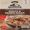 Quaker Instant Oatmeal, Maple & Brown Sugar, 1.51 Oz (Pack of 8) view 3