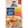 Quaker Instant Grits, Cheese Lovers Variety Pack, 0.98oz Packets (10 Pack) view 4