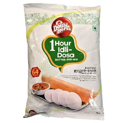 Dosa Powder Idli Flour Podi 1 Hour PREMIX Double Horse 1KG - Spicerange.com