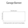 8ft Personalized Mermaid Birthday Party Garage Banner - Party Decorations & Supplies view 4