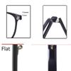 1 Pair Plastic Eyeglass Arms TR90 Glasses Replacement Temple Legs 4mm and 3-in-1 Screwdriver Glasses Repair Kits Single Flat Teeth view 2