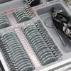Optometry Equipment 104 Trial Lens Set Metal Rims Aluminium Case + Free Frame view 2