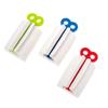 3PCS Press Manual Squeezed Toothpaste Multifunctional Toothpaste Tube Squeezer Clip-on Facial Cleanser Squeezer Bathroom Supplies (3 Colors) view 1