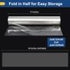 POPGIFTU 148 ft Clear Cellophane Wrap Roll (34 in x 148 ft)-3 Mil Thicken Cellophane Roll, Large Clear Wrapping Paper to Flower Gift Baskets Wrap, Gift Basket Wrapping Supplies view 2