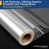 POPGIFTU 148 ft Clear Cellophane Wrap Roll (34 in x 148 ft)-3 Mil Thicken Cellophane Roll, Large Clear Wrapping Paper to Flower Gift Baskets Wrap, Gift Basket Wrapping Supplies view 4