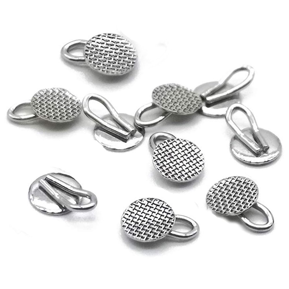 30 Pcs New Dental Lingual Ring Pulling Orthodontic Materials (Natural)