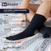 BE SHAPY Diabetic Mid Calf Socks Medias para Diabeticos 3 Pack view 2