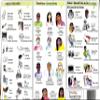 Spanish Version - Visually Speaking - EXTRA LARGE (13 x 19) Laminated, Patient Communication Board, Hospital Communication Board, Picture Symbol Board, Non Verbal Communication Board view 2