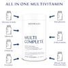 BodyHealth Multi Complete (120 Ct) Daily Multivitamin for Men and Women with Whole Foods, Minerals, Antioxidants, Organic Green Food Concentrates, and Liver Detox Extracts, Non GMO view 4