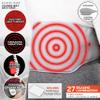 Calming Heat Back Wrap by Sharper Image with Power Pack | Cordless Electric Inflatable Heating Pad, Auto Shut-Off, Gift for Holidays, Women & Men | 3 Heat, 3 Vibrating Massage & 3 Lumbar Settings view 2