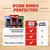 4505 Meats Tajin, Chicharrones, Fried Pork Rinds, Keto Certified, Family Size Bag, 14 Servings, 7 Ounce Bag view 4