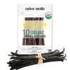 10 Organic Madagascar Vanilla Beans - Gourmet Grade A Premium Vanilla Pods - For Vanilla Extract & Baking - For Cooking, Desserts & More - 100% Vegan & Kosher - Non-GMO & Gluten-Free - Native Vanilla view 1