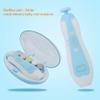 Baby Nail File Electric, 16 in 1 Baby Nail Trimmer Manicure Kit Baby Fingernail Clippers with Light, Baby Nail Grinder Toes Care Trim Polish Grooming Set for Infant Toddler with view 2