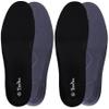 2 Pair-Insoles for Womens Memory Foam Shoe Inserts,Replacement Insoles for Work Boot Running Shoes-Shock Absorption and Cushion for Feet Relief,Comfort Inner Soles for Everyday Use Black 39EU/US8 view 1