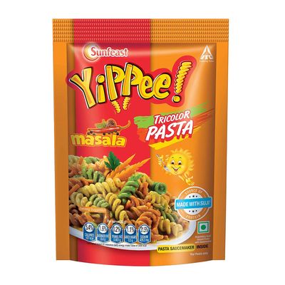 BBRATS Sunfeast YiPPee! Tricolor Instant Pasta, Masala, 65g
