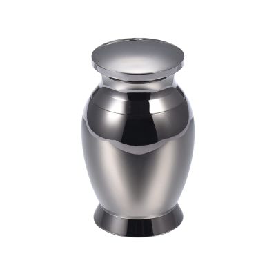 CCZUL 73mm*45mm Stainless Steel Human Cremation Memorial urns for Ashes for Adults - Memorial Ash Keepsake