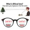 Transition Photochromic Bifocal Reading Glasses for Men Womens Outdoor Sports round Presbyopia Sunglasses Reader (black, 1.0, multiplier_x) view 2