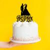 Personalized Wedding Cake Topper Fabulous Cake Bunting Decor Cake Cupcake Toppers Mr Mrs Last Name Family Name Customized Cupcake Topper for Anniversary Engagement Bridal Shower Cake Party Decoration view 3