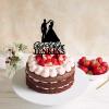 Personalized Wedding Cake Topper Fabulous Cake Bunting Decor Cake Cupcake Toppers Mr Mrs Last Name Family Name Customized Cupcake Topper for Anniversary Engagement Bridal Shower Cake Party Decoration view 4