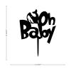 Oh Babies Cake Topper Baby Shower Cake Cupcake Toppers Cake Supplies Decorations Photo Booth Props Gender Reveal Parties Table Decoration for Boys And Girls view 2