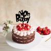 Oh Babies Cake Topper Baby Shower Cake Cupcake Toppers Cake Supplies Decorations Photo Booth Props Gender Reveal Parties Table Decoration for Boys And Girls view 4