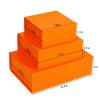 Rsgift Orange Graduation Gift Boxes, 11x7.8x3.5 Inches, with Lids, Perfect for Valentines Day, Birthdays & Presents view 2