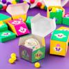 Fun Express Mardi Gras Hexagon Favor Boxes with Window, 12 Piece view 4