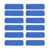 Microfiber Swivel Mop Pad Refill Wet Dry Cleaning Washable Cleans Dirt and Dust Scuff 12 Pack 16" X 5" view 1