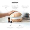 Beachwood Essentials Ultimate Ultrasonic Aromatherapy Diffuser for Essential Oils - Therapeutic Grade, Helps You to Relax - 3 Timer & 7 Ambient Light Settings - Up to 16 Hours of Use - Bamboo, 300mL view 2
