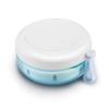Denture Case, Definitely No-Leak Denture Bath Box for Traveling Perfectly, Denture Cup with Strainer & Magnetic Mirror, Completely Clean Care for Retainer, Mouth Guard, & Denture view 1