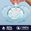 Denture Case, Definitely No-Leak Denture Bath Box for Traveling Perfectly, Denture Cup with Strainer & Magnetic Mirror, Completely Clean Care for Retainer, Mouth Guard, & Denture view 3
