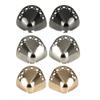 3 Pairs Metal Shoes Pointed High Heel Tip Cap Cover Metal High Heel Pump Toe Cap Cover Pump Decorations Charms Repair Accessories view 1
