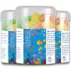 Dacon Kids Flossers, Kids Dental Floss Picks Without Fluoride, Unflavored, 4 Colors Ocean Animals Shaped Makes Flossing Fun, 50 Count (Pack of 3) view 1