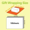 Bobobag 100 Sheets 20"X14" Orange Tissue Paper for Gift Bags,Halloween Dec, Autumn Thanksgiving, Arts Craft Party Favor Decoration view 2