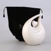 Large White Teardrop Urn with White Heart for Human Ashes Male - Urns for Adult Men and Women - Cremation Urns for Ash, Funeral/Burial Urns, Decorative and Keepsake ERN, Heart Urn, 2.5 LTR view 1