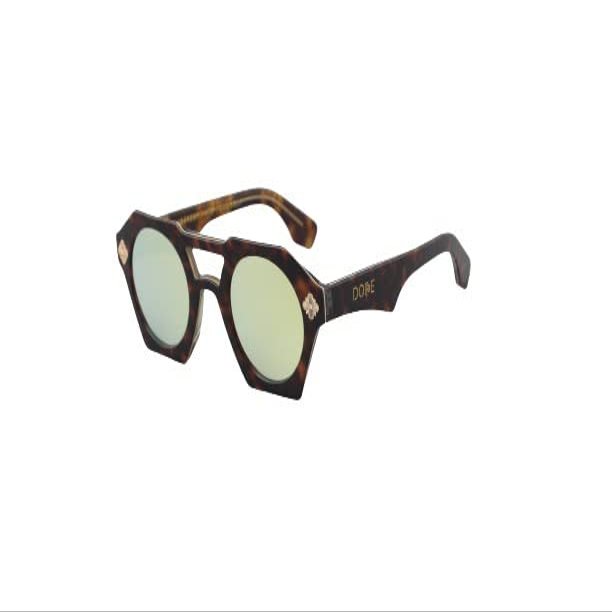 Doppe Cercle (Brown) - Luxury Unisex Eyewear/Sunglasses made of Top Acetate, from Dubai