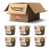 CJ Korean Traditional HANSIK CUPBAN/CUPBAP Variety Assortment [CJ CUPBAN] Jjajang, Kimchi, Soybean, Vege Bibimbap, Soft Tofu, Seaweed, Yellow Curry, Bean Sprout Soup. (Jjajang Dupbap 6 Packs) view 1