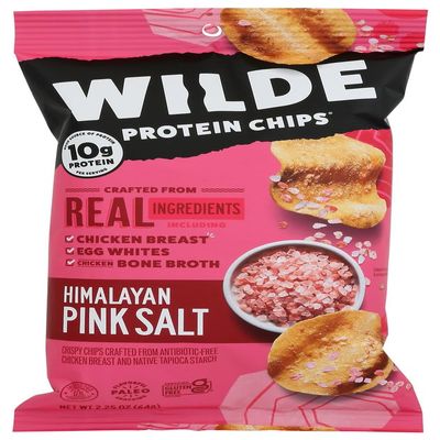 2 Set - WILDE BRANDS Himalayan Pink Salt Chicken Chips, 2.25 OZ