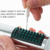 10Pcs Shower Head Cleaning Brush, Anti-Clogging Shower Nozzle Cleaning Brush for Shower for Window Slot, Phone, Keyboard, Car Vent, Straw view 2